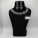 Gulabi Pink Wave Necklace Set