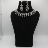 Baigani Amethyst Wave Necklace Set