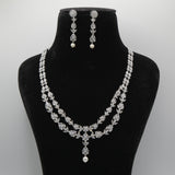 Chandni Silver Necklace Set