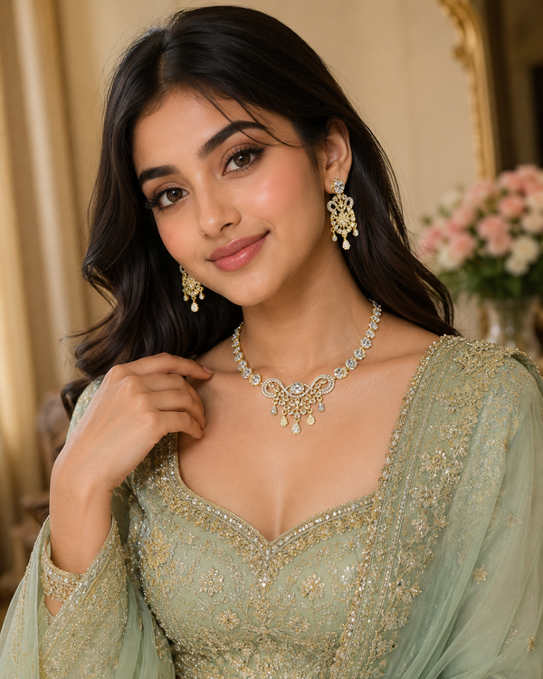 Mehr Mughal Necklace Set