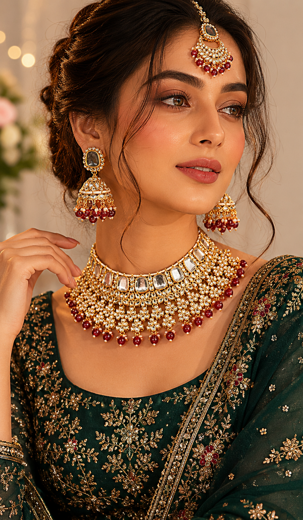 Rani Pink Necklace Set