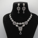 Baigani Amethyst Necklace Set
