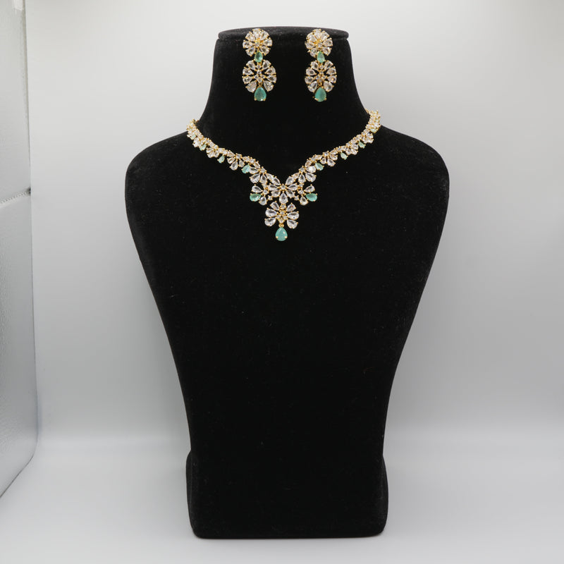 Firoza Mint Necklace Set