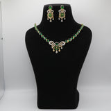 Zamurd Emerald Mughal Necklace Set