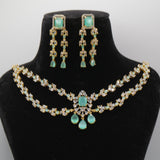 Firoza Mint Victorian Necklace Set