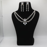 Sohni Silver Victorian Necklace Set