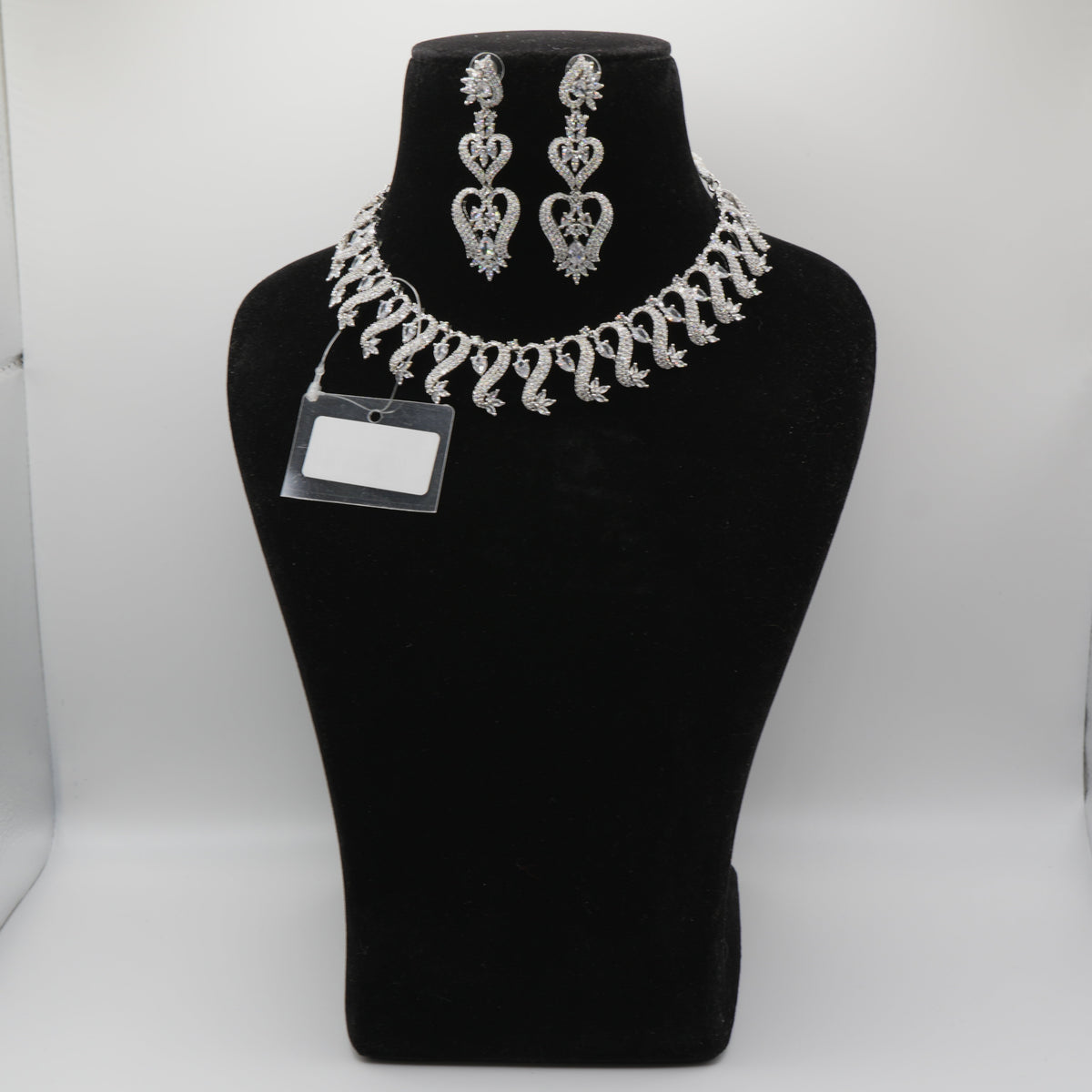 Chann Silver Wave Necklace Set