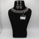 Rani Ruby Wave Necklace Set
