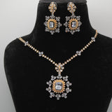 Hira Starburst Necklace Set