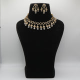 Jaali Gold Necklace Set