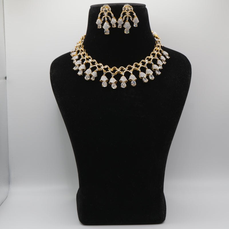 Jaali Statement Necklace Set