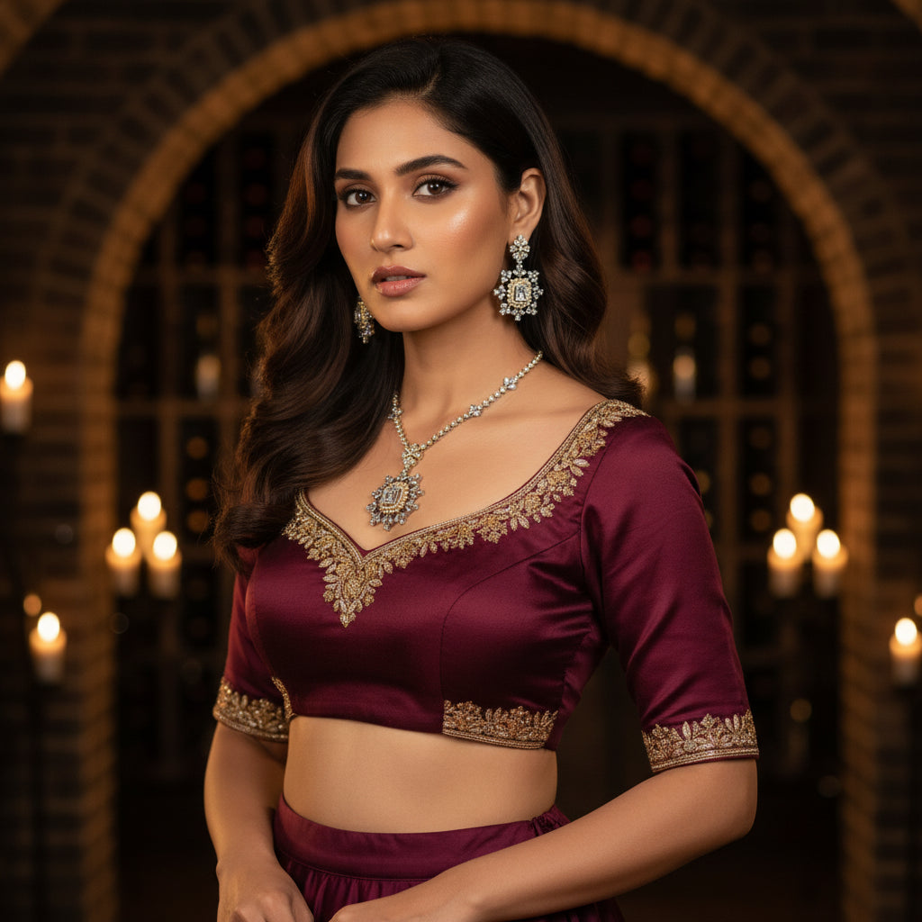 Hira Diamond Starburst - VVS American Diamond Collection - Jewellery by Aman