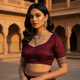 Zamurd Emerald Vine - VVS American Diamond Collection - Jewellery by Aman
